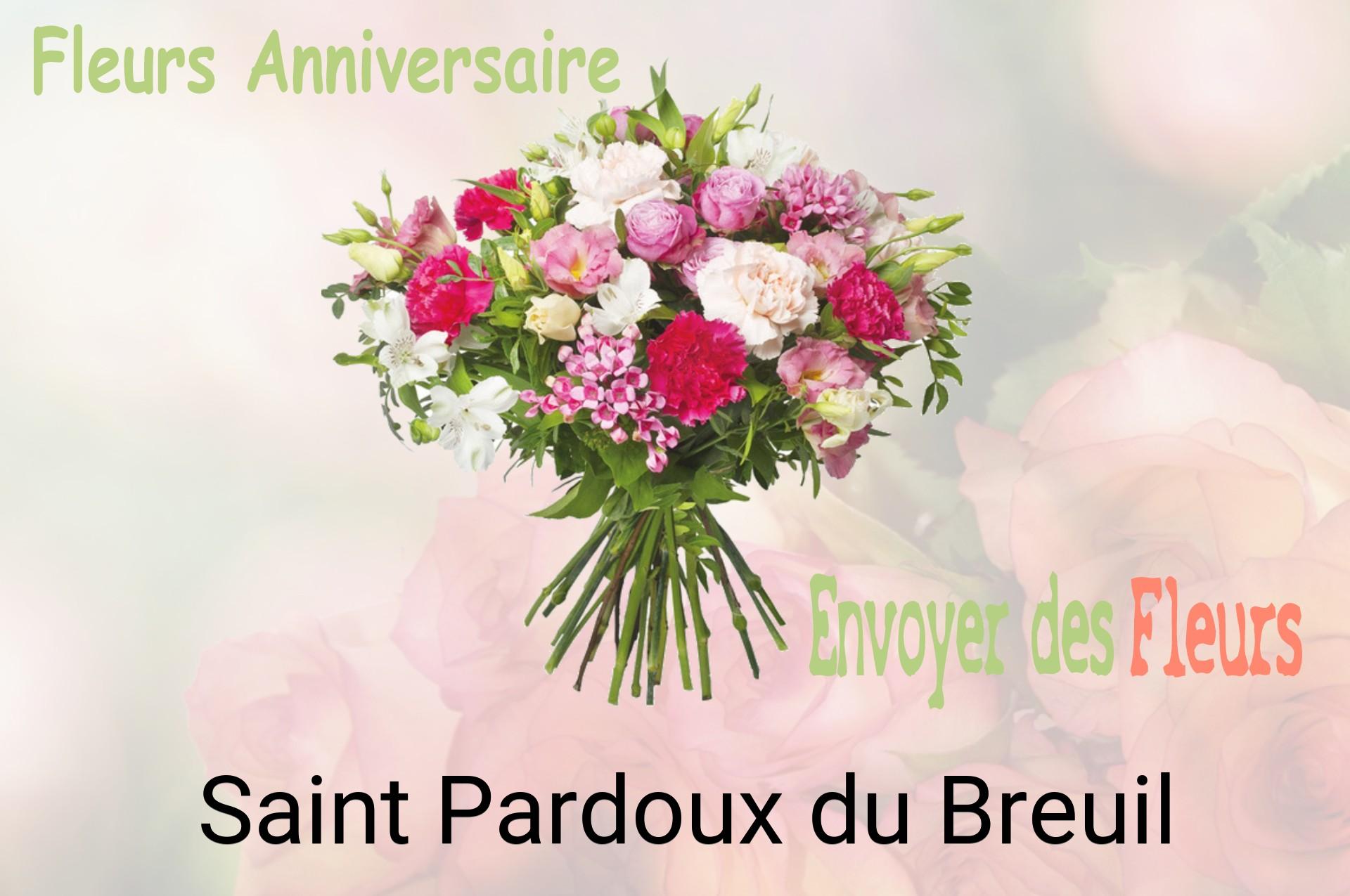 Bouquet de fleurs d’anniversaire livré à Saint-Pardoux-du-Breuil